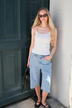 Load image into Gallery viewer, Isra Bermuda Shorts - Medium Blue Denim