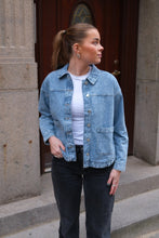Load image into Gallery viewer, Jamie Denim Shacket - Light Blue Denim