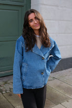 Charger l'image dans la galerie, Tilla Gro L/S Denim Jacket - Medium Blue Denim