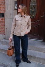 Load image into Gallery viewer, Twill Overshirt - Beige