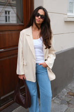 Afbeelding in Gallery-weergave laden, Oversized blazer - beige