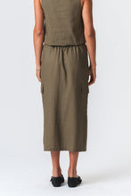 Load image into Gallery viewer, Linen Skirt - Green