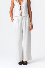 Load image into Gallery viewer, Linen Pants - White