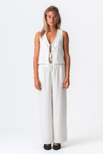 Load image into Gallery viewer, Linen Pants - White