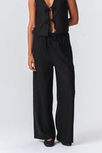 Carica l'immagine nel visualizzatore di Gallery, Linen Pants - Black