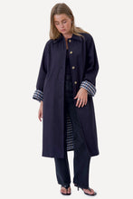 Load image into Gallery viewer, Livia Trenchcoat - Navy