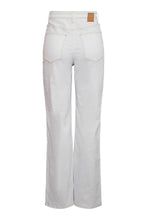 Cargar imagen en el visor de la galería, Jeans de Noah Ultra High -Wleist - White