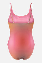 Load image into Gallery viewer, Laomi Lurex Swimsuit - Red Ochre-Gradient