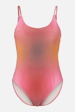 Load image into Gallery viewer, Laomi Lurex Swimsuit - Red Ochre-Gradient