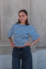 Load image into Gallery viewer, Pataya T-shirt - Blue/White