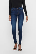 Load image into Gallery viewer, Performance Jeans - Blue denim (high-waist)