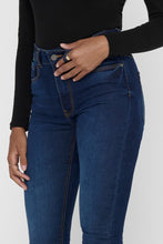Load image into Gallery viewer, Performance Jeans - Blue denim (high-waist)