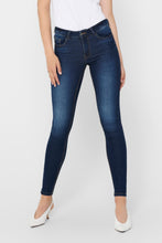 Load image into Gallery viewer, Performance Jeans - Blue denim (mid-waist)