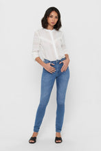 Load image into Gallery viewer, Performance Jeans - Light blue (high-waist)