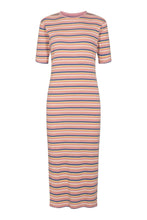 Load image into Gallery viewer, Roberta Dress - Rose Stripe