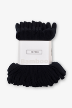Charger l'image dans la galerie, The Original Performance Bamboo Socks 10-Pack - Navy