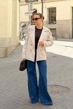 Load image into Gallery viewer, Sia Short Trenchcoat - Off White