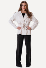 Load image into Gallery viewer, Sia Short Trenchcoat - Off White