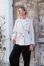 Load image into Gallery viewer, Sia Short Trenchcoat - Off White