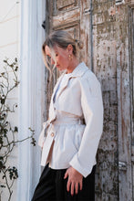 Load image into Gallery viewer, Sia Short Trenchcoat - Off White