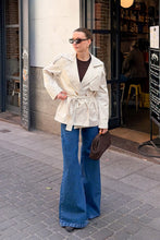 Load image into Gallery viewer, Sia Short Trenchcoat - Off White