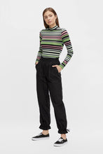 Carica l'immagine nel visualizzatore di Gallery, Pantaloni a vita alta silena - nero