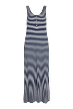 Load image into Gallery viewer, Dell Maxi Dress - Navy Blazer/Snow White