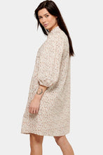 Load image into Gallery viewer, Sofie Shirt Dress - Beige Floral