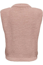 Load image into Gallery viewer, Knitted Vest - Rose Dawn