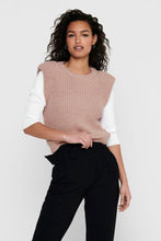 Load image into Gallery viewer, Knitted Vest - Rose Dawn
