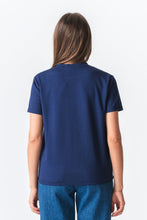 Load image into Gallery viewer, Leah Loose T-shirt - Dark Navy