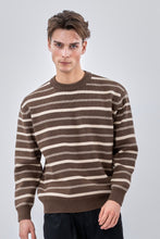 Load image into Gallery viewer, Striped Sweater - Khaki