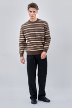 Load image into Gallery viewer, Striped Sweater - Khaki