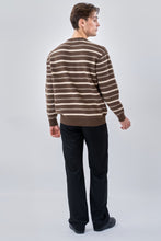 Load image into Gallery viewer, Striped Sweater - Khaki