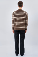 Load image into Gallery viewer, Striped Sweater - Khaki