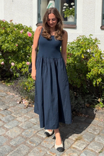 Load image into Gallery viewer, Hanna Dress - Dark Blue