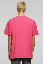 Load image into Gallery viewer, Heavy Oversized T-shirt - Hibiskus Pink