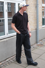 Load image into Gallery viewer, Atlas Textured Polo - Black