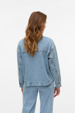 Load image into Gallery viewer, Jamie Denim Shacket - Light Blue Denim