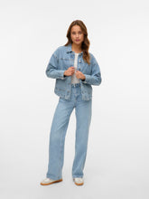 Load image into Gallery viewer, Jamie Denim Shacket - Light Blue Denim