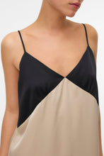 Cargar imagen en el visor de la galería, Joy Singlet Ankle Dress - Black Cement Contrast