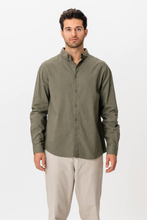 Carica l'immagine nel visualizzatore di Gallery, Linen Shirt - Army