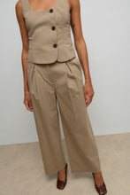 Cargar imagen en el visor de la galería, Ayah Hw Wide Pant - Dune Melange