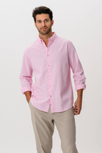 Cargar imagen en el visor de la galería, Linen Shirt - Pale Red