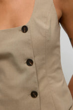 Charger l'image dans la galerie, Ayah U-Neck Waistcoat - Dune Melange