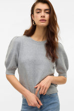Carregar imagem no visualizador da galeria, Doffy O-Neck Pullover - Light Grey Melange