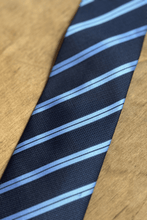 Carica l'immagine nel visualizzatore di Gallery, Tie - Black/Light Blue