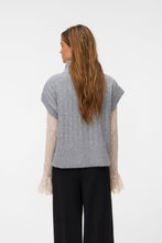 Load image into Gallery viewer, Bang Rib Highneck Zipper - Medium Grey Melange