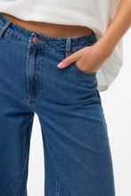 Load image into Gallery viewer, Remy Wide Jeans - Medium Blue Denim