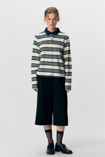 Load image into Gallery viewer, Nana L/S Polo Top - Sky Captain